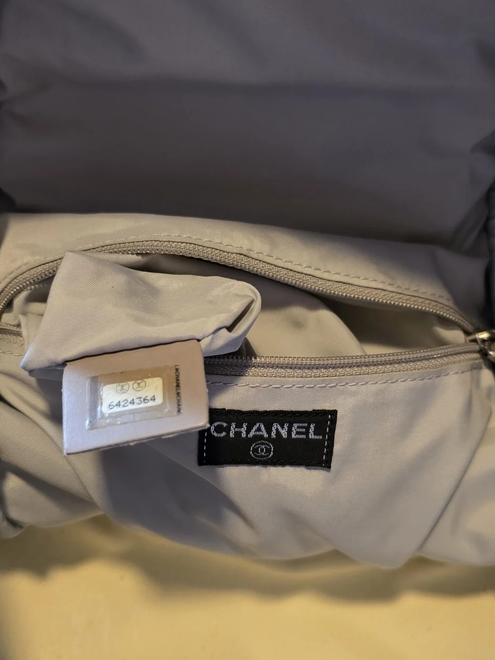 Chanel Authentic Vintage Sport Line Multi-Pocket Tiered Backpack